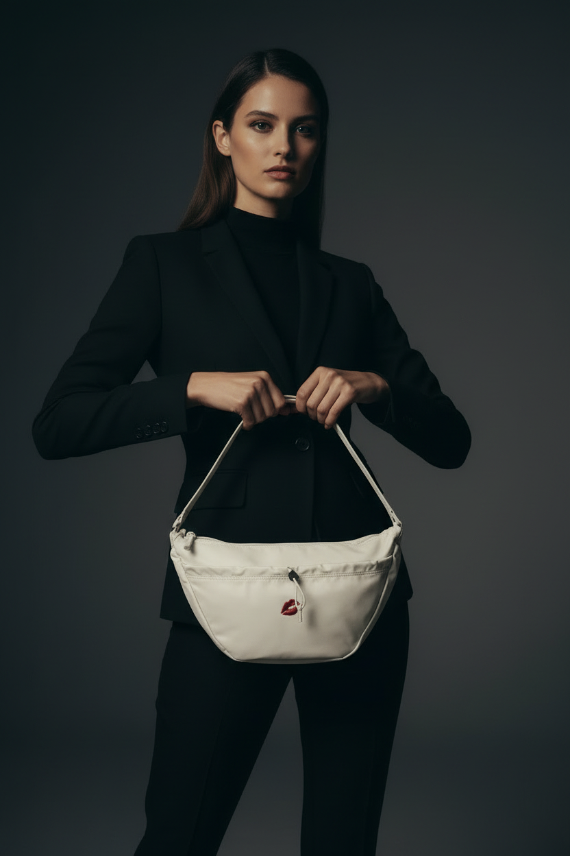 Nouvelle photo avec le sac couleur pierre
