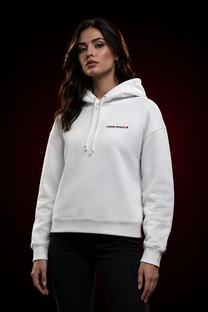 Nouvelle photo du sweat blanc sans poche